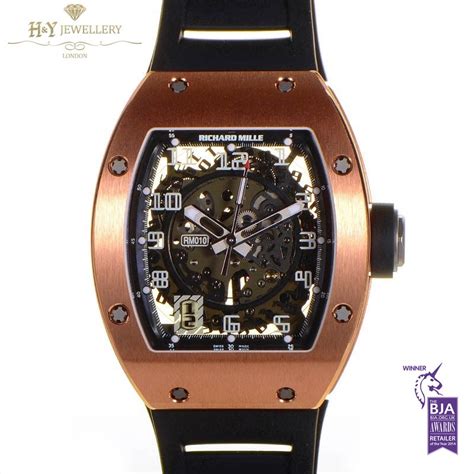 richard mille rose gold watch|Richard Mille RM 010 Roségold .